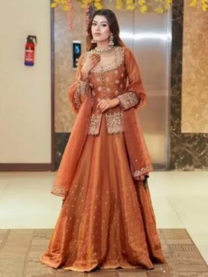 new designer party top lehenga & dupatta set